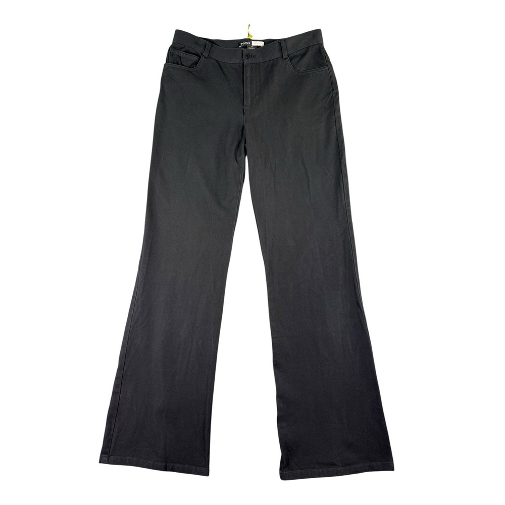 Focus Lifestyle Black Wide Leg Flare Bootcut Jeans Women's Size 4